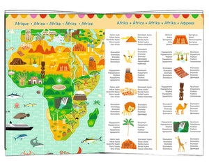 Djeco 200 Piece Observation Puzzle - Around The World