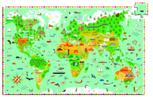 Load image into Gallery viewer, Djeco 200 Piece Observation Puzzle - Around The World
