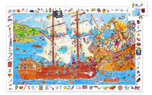 Load image into Gallery viewer, Djeco  100 Piece Observation Puzzle - Pirates
