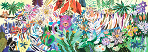 Djeco 1000 Piece Gallery Puzzle - Rainbow Tigers